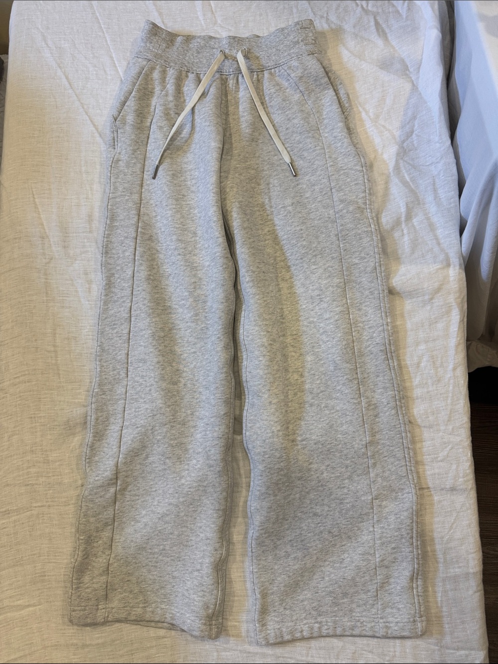 Lululemon Wide Leg Sweatpants XXXS Heather Gray Athleisure